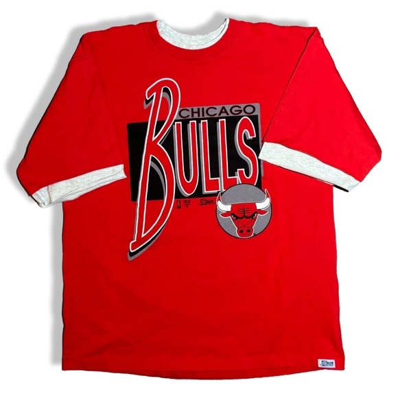 Vintage 90s Salem Sports Chicago Bulls T-Shirt - Picture 1 of 3